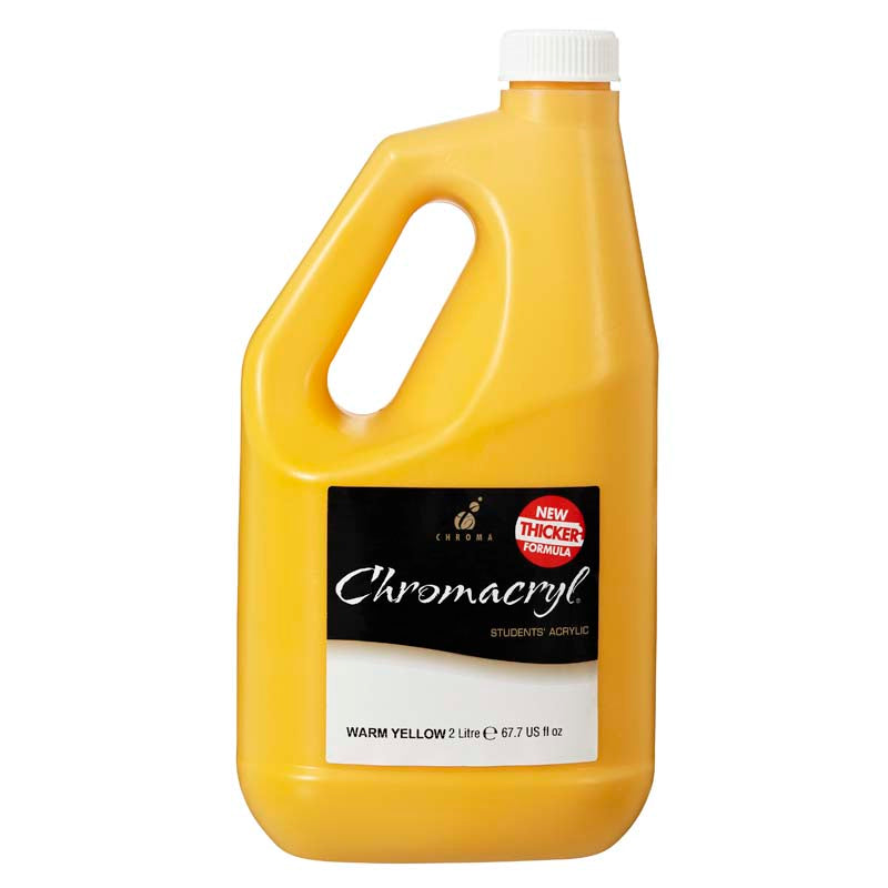 CHROMACRYL 2Lit WARM YELLOW