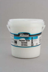 MATISSE MM28 1LTR POLYMER SATIN VARNISH