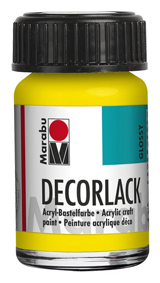 MARABU DECORLACK 15ml 019 YELLOW