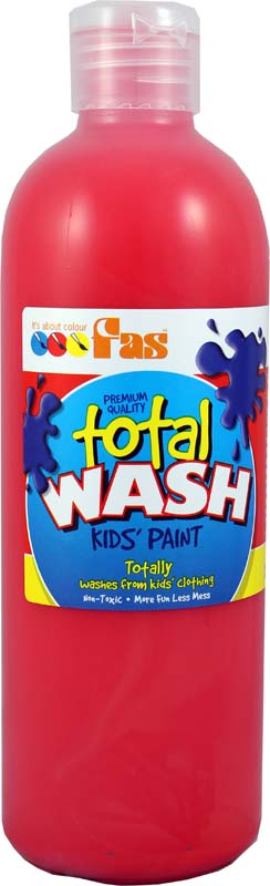 FAS TOTAL WASH 500ML WARM RED