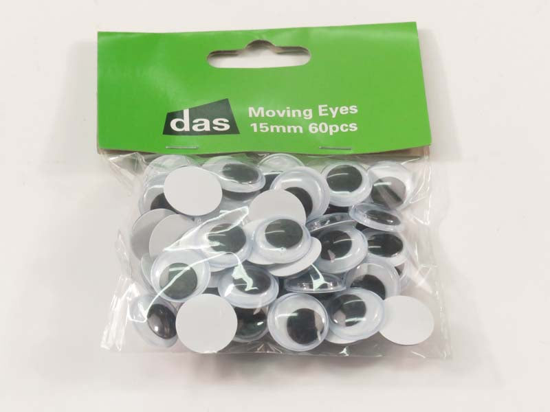 MOVING EYES 15mm 60pc