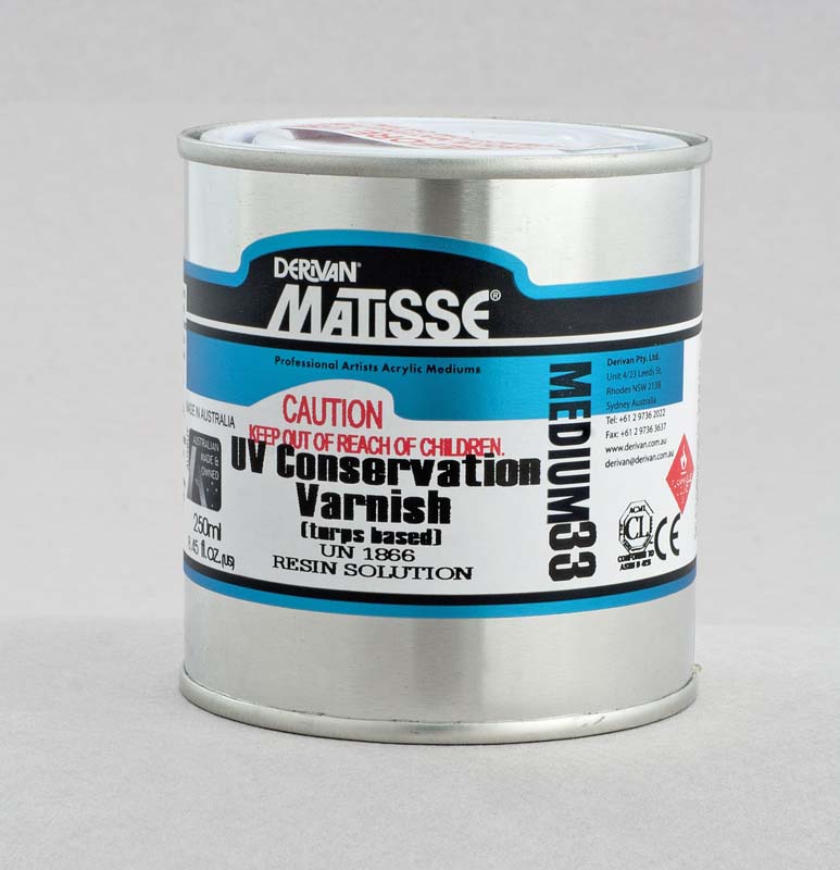 MATISSE MM33 250ML UV CONSERV VARN T/B