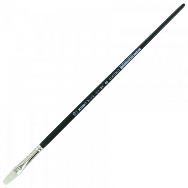 KUM BLACK LINE BRUSH FLAT #10