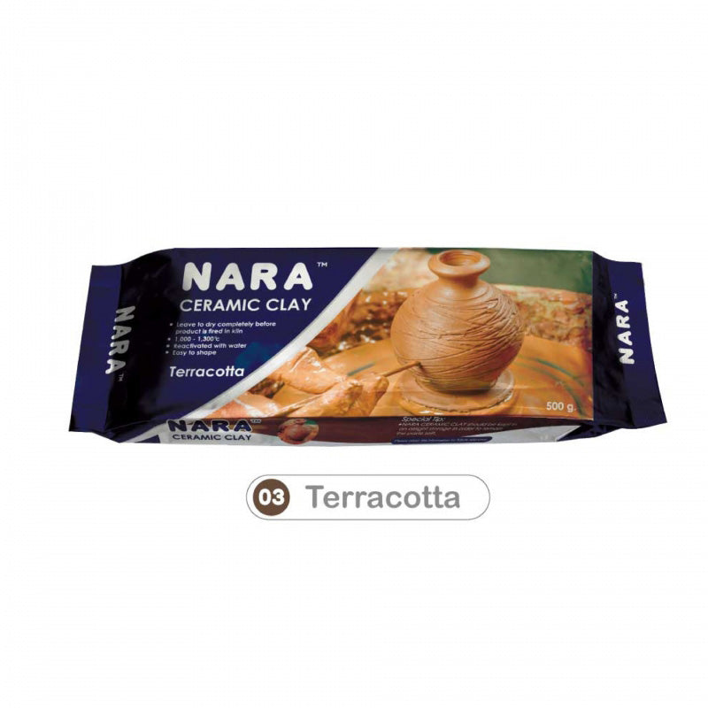 NARA CERAMIC CLAY 500g Terracotta