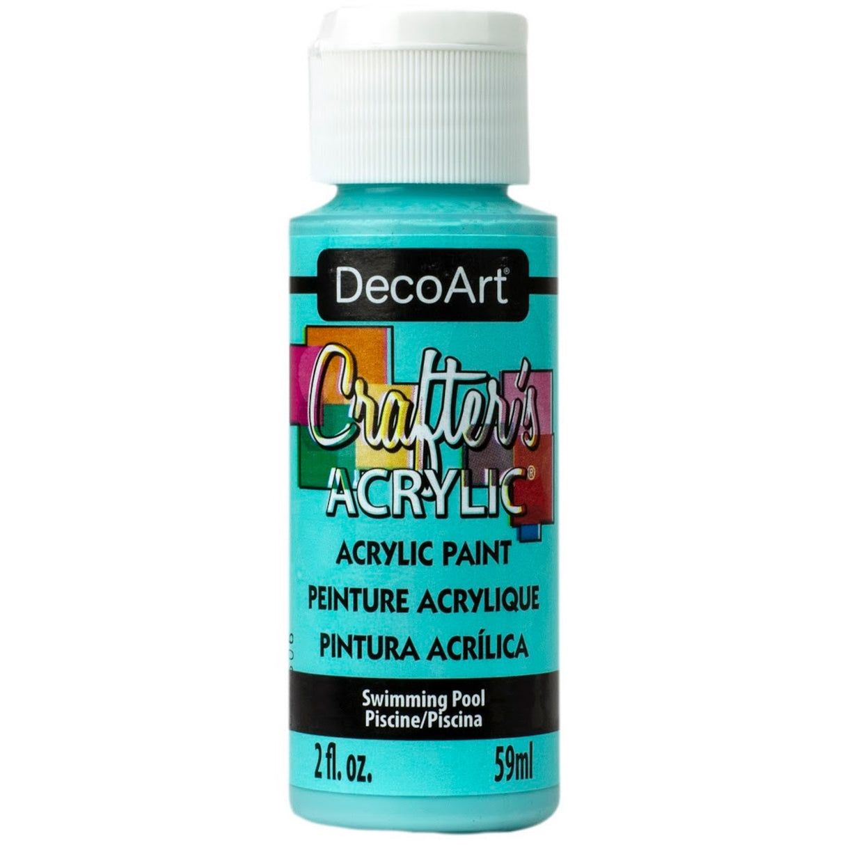 CRAFTERS ACRYLIC 2oz SWIMMING POOL