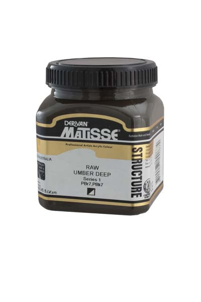 MATISSE STR 250ML RAW UMBER DEEP S1