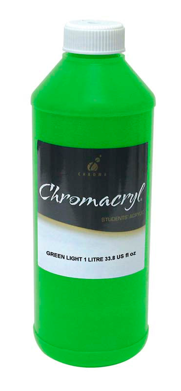 CHROMACRYL 1Lit GREEN LIGHT