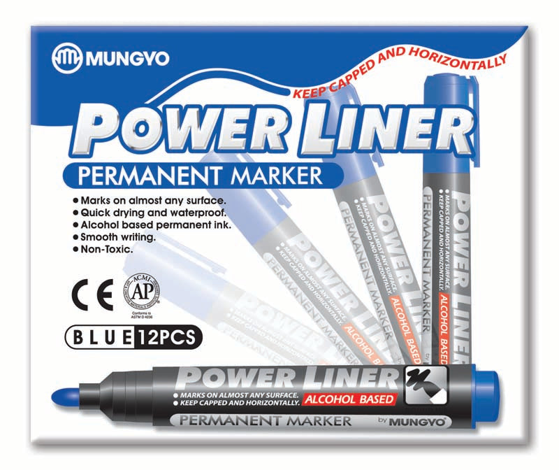 MUNGYO PERMANENT MARKER BLUE