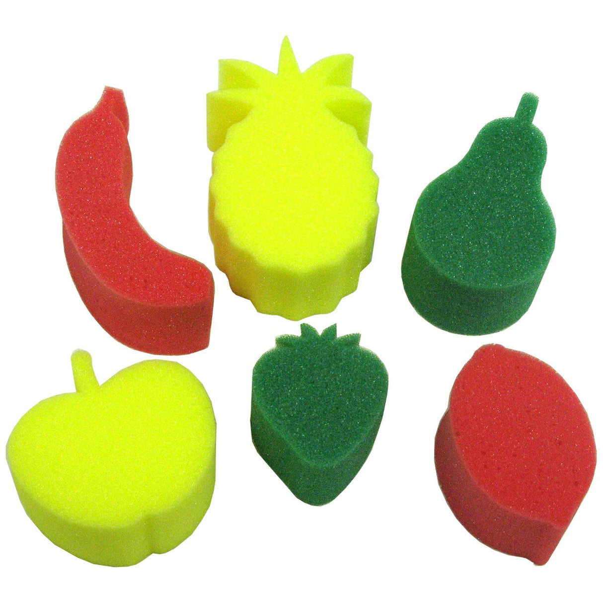 Sponge Painting Set - Fruit (6)