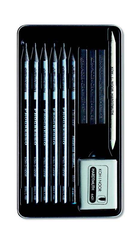 8894 GIOCONDA SKETCHING SET 11pce