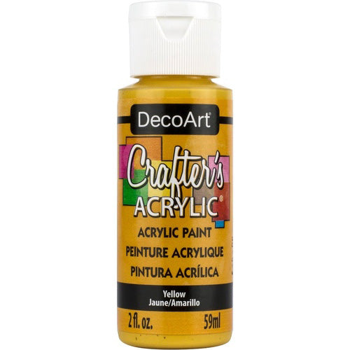 CRAFTERS ACRYLIC 2oz YELLOW