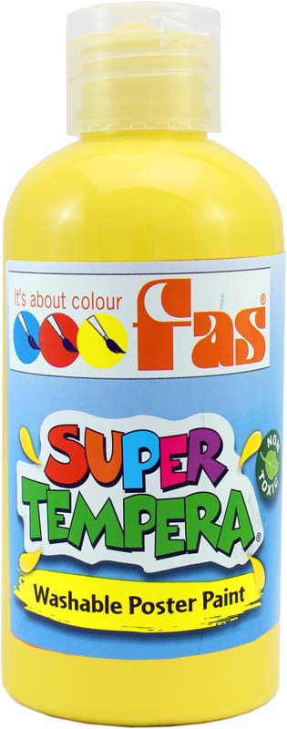 FAS SUPER TEMPERA 250ml YELLOW