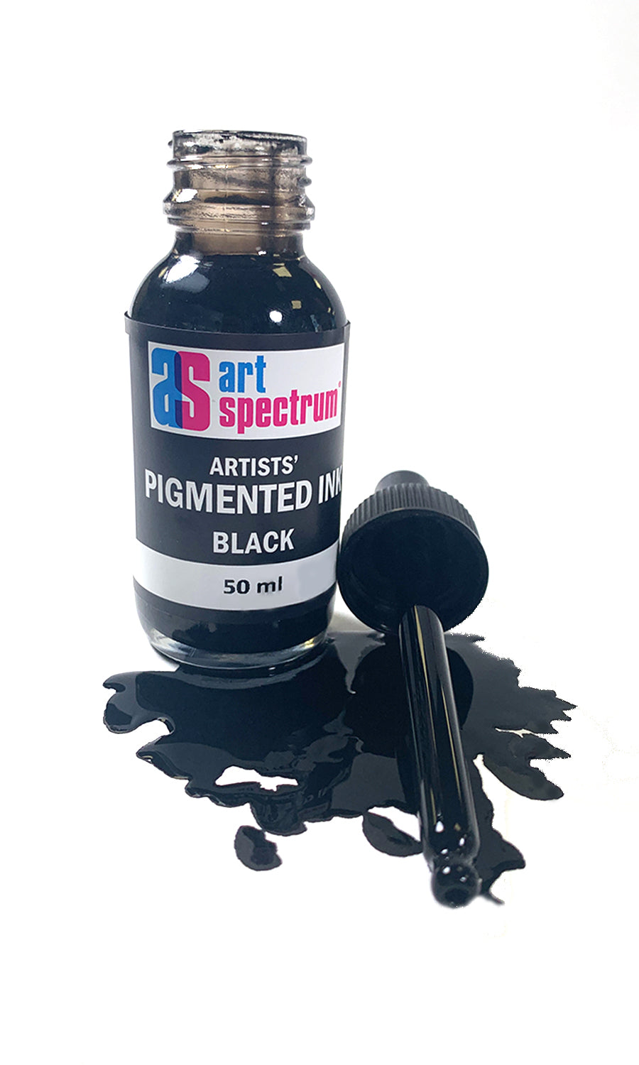 AS PIGMENTED INK 50ML BLACK