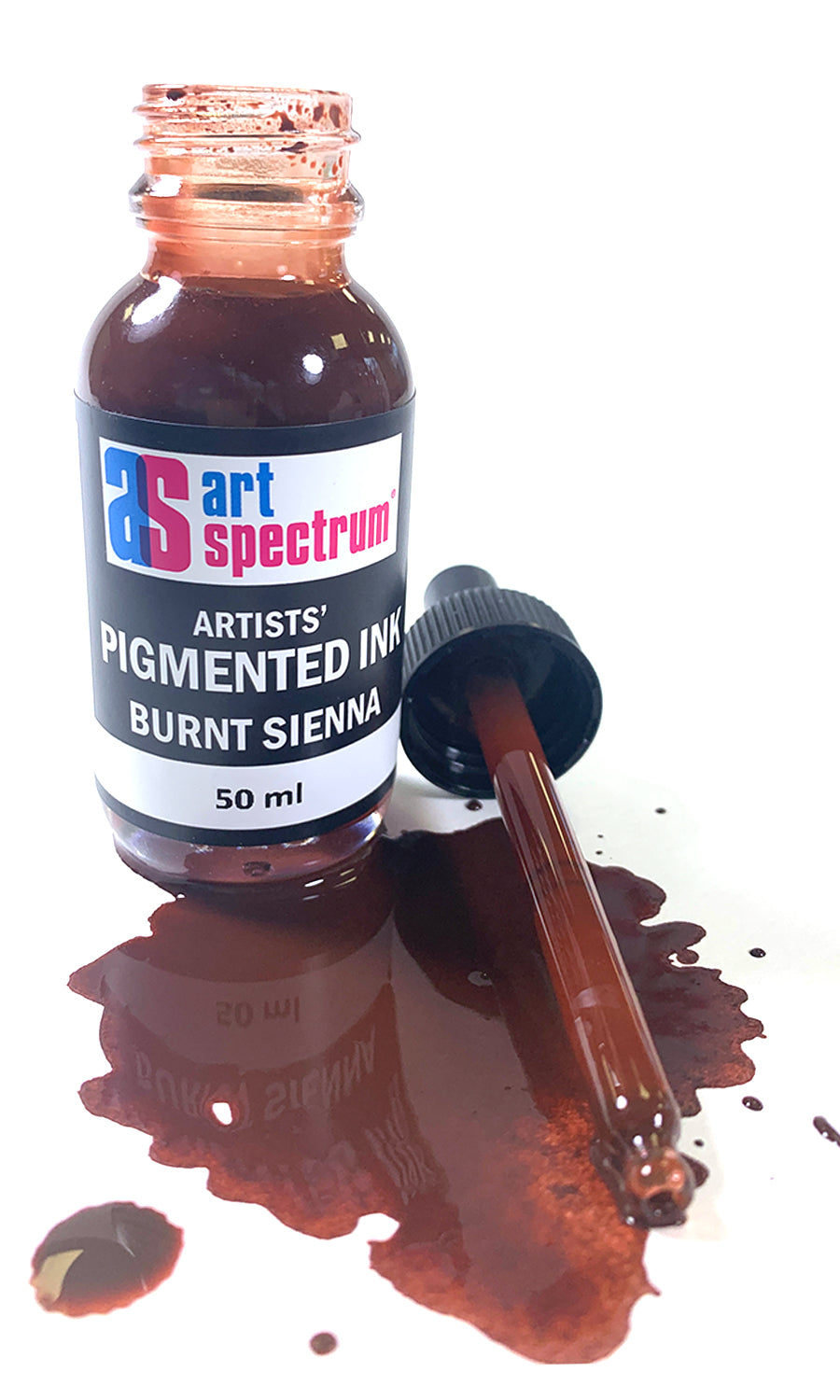 AS PIGMENTED INK 50ML BURNT SIENNA