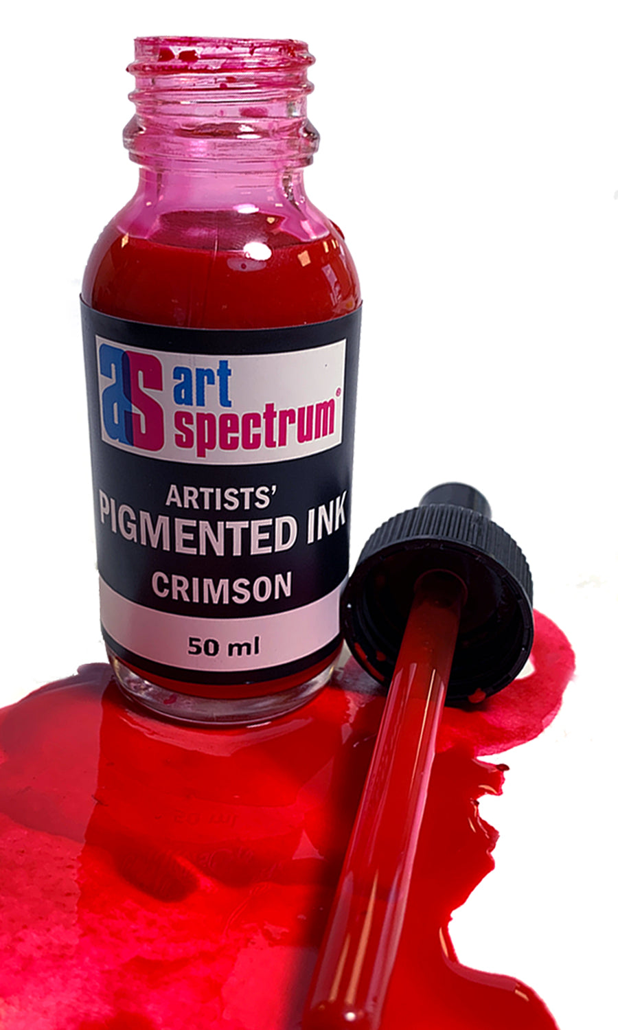 AS PIGMENTED INK 50ML CRIMSON