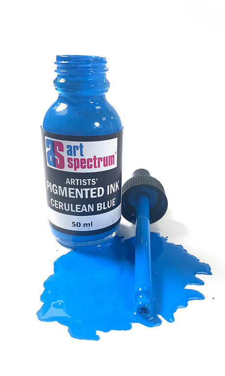 AS PIGMENTED INK 50ML CERULEAN BLUE