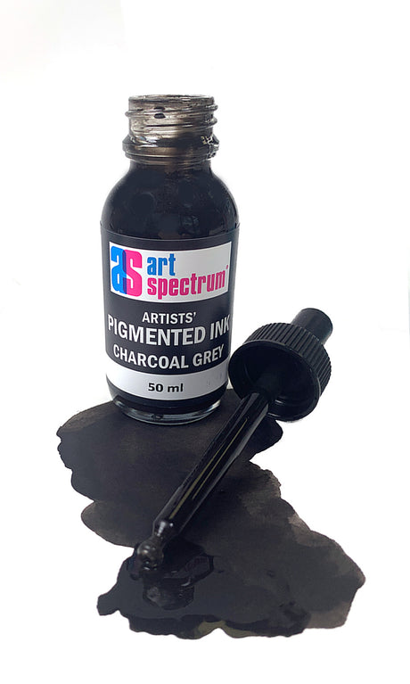 AS PIGMENTED INK 50ML CHARCOAL GREY