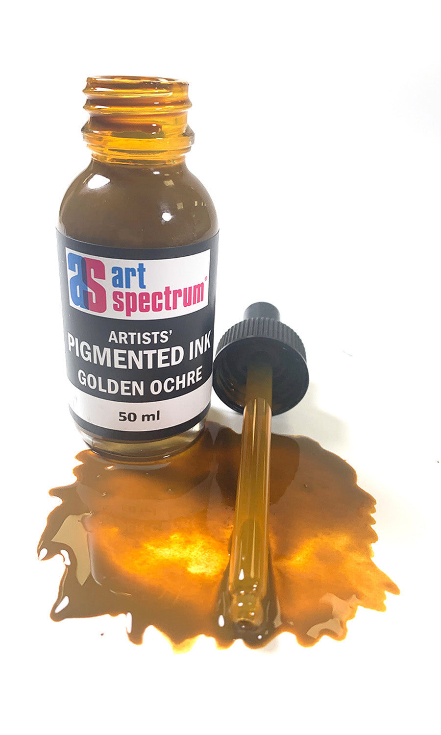 AS PIGMENTED INK 50ML GOLDEN OCHRE