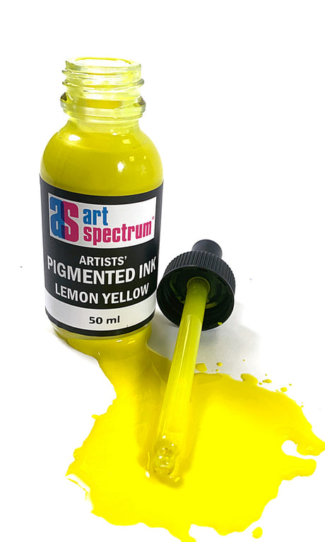 AS PIGMENTED INK 50ML LEMON YELLOW