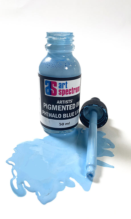 AS PIGMENTED INK 50ML PHTHALO BLUE LIGHT