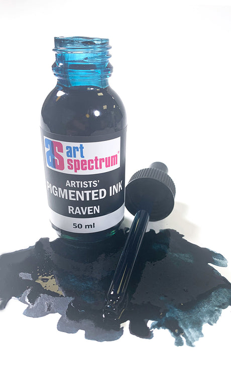 AS PIGMENTED INK 50ML RAVEN