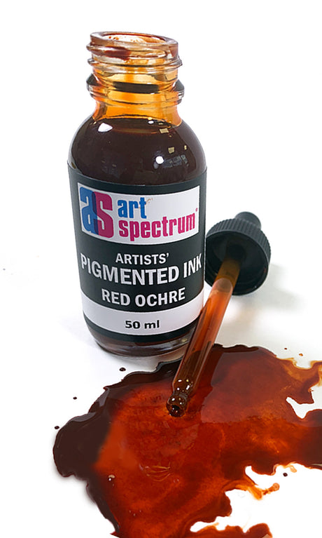 AS PIGMENTED INK 50ML RED OCHRE