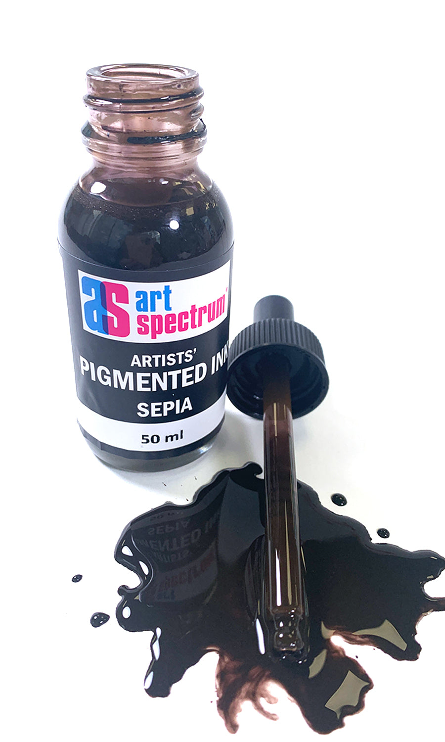 AS PIGMENTED INK 50ML SEPIA