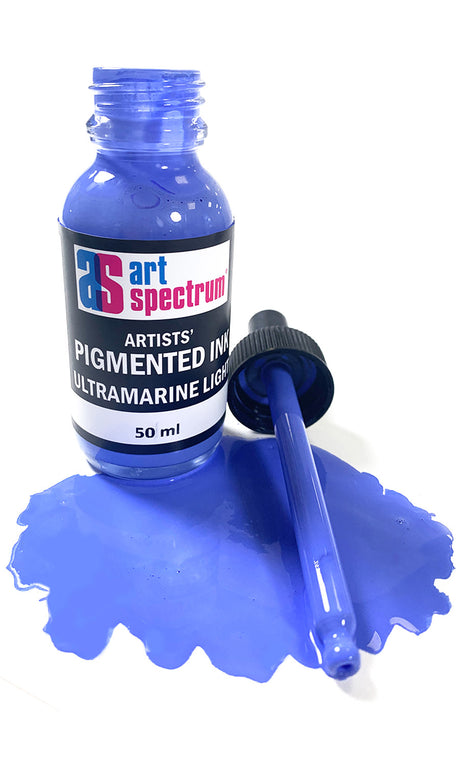 AS PIGMENTED INK 50ML ULTRAMARINE LIGHT