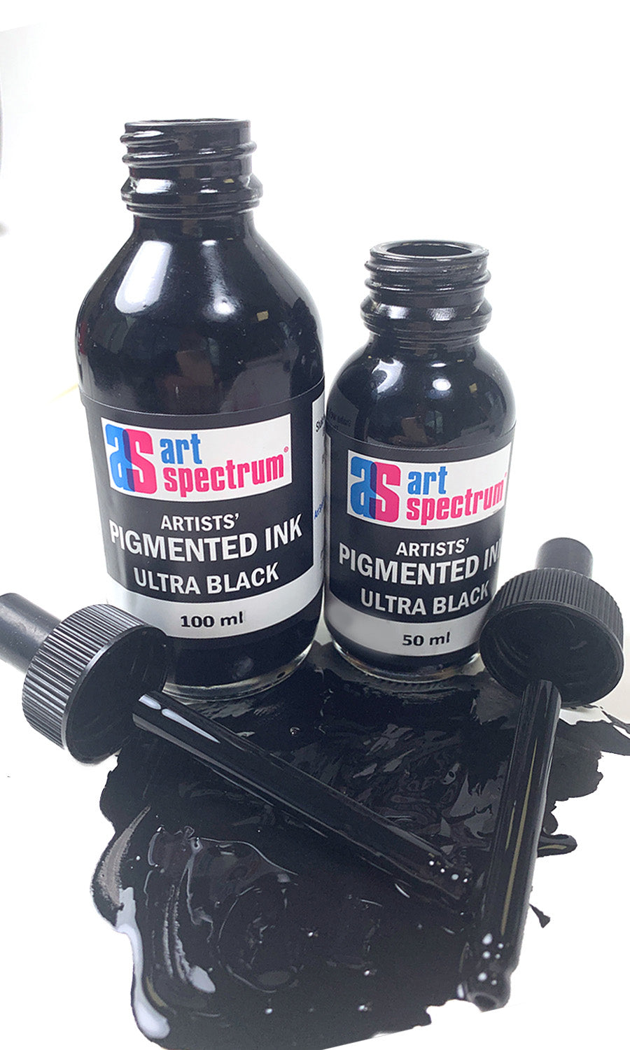 AS PIGMENTED INK 50ML ULTRA BLACK