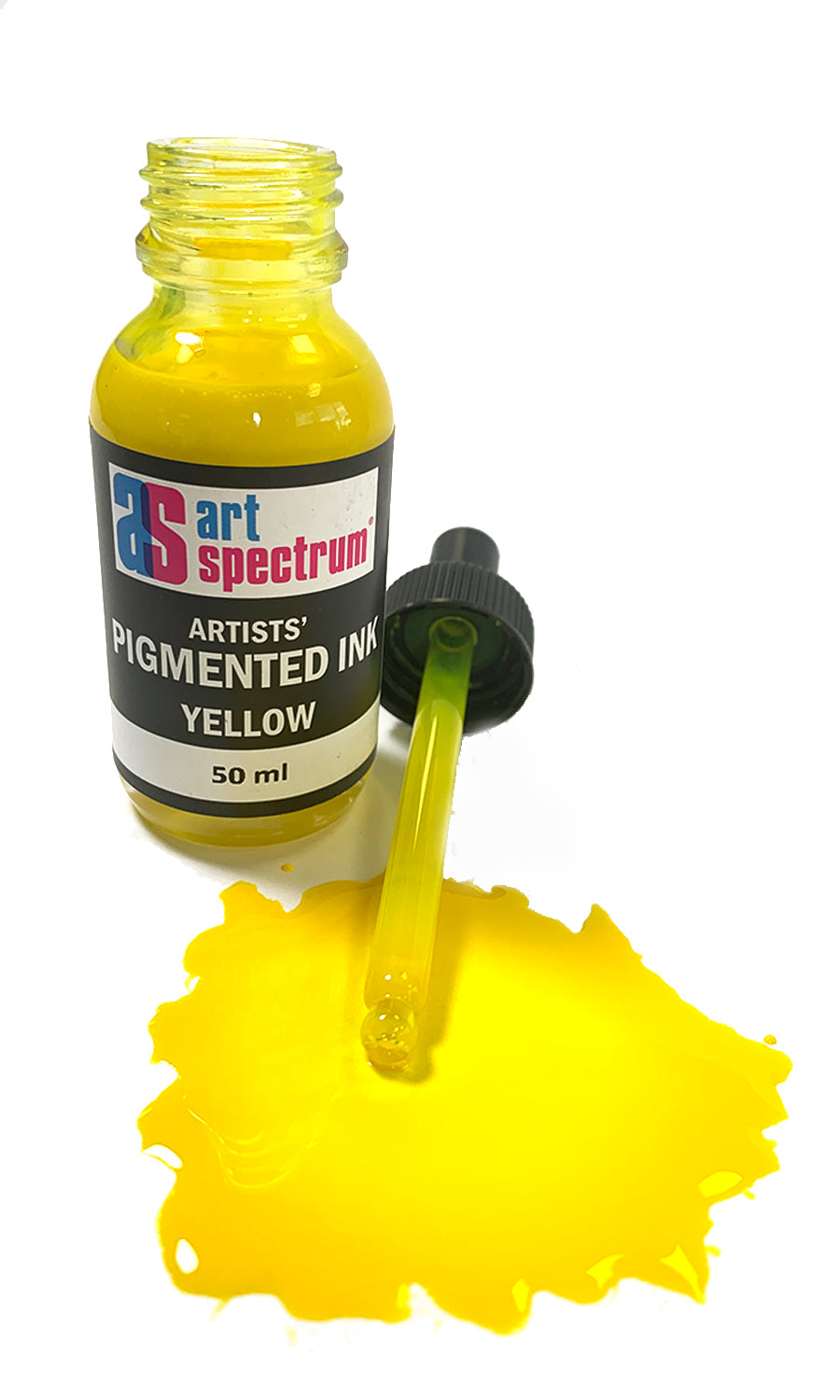 AS PIGMENTED INK 50ML YELLOW