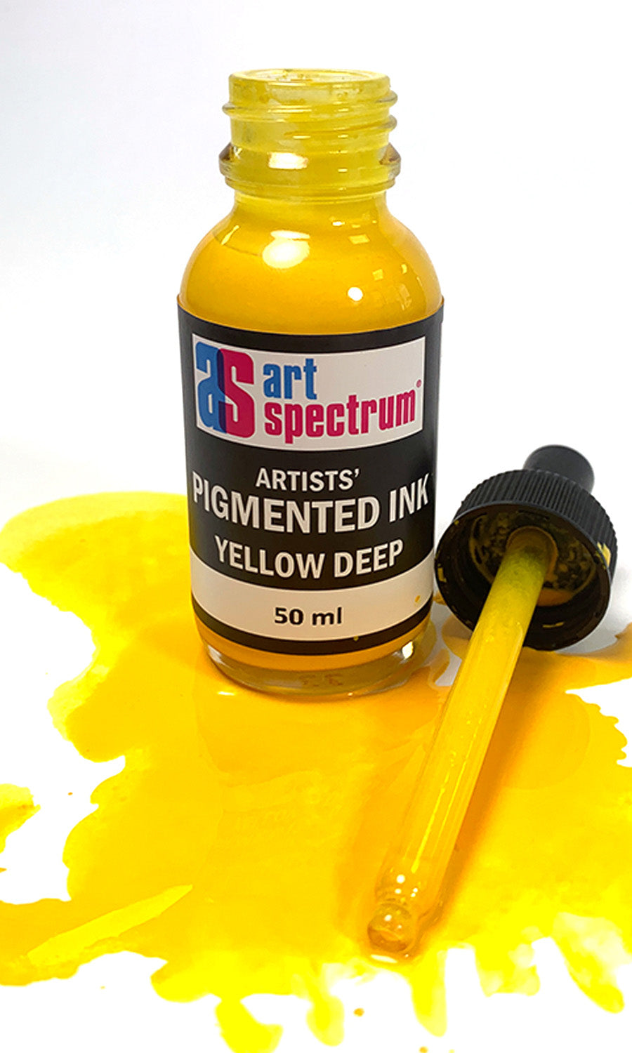 AS PIGMENTED INK 50ML YELLOW DEEP