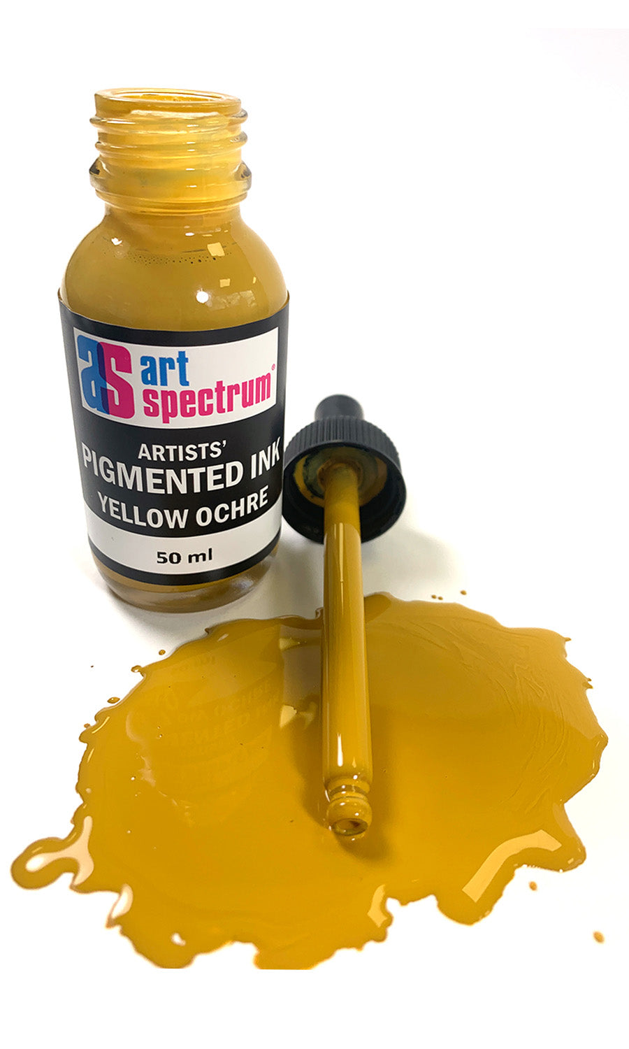 AS PIGMENTED INK 50ML YELLOW OCHRE