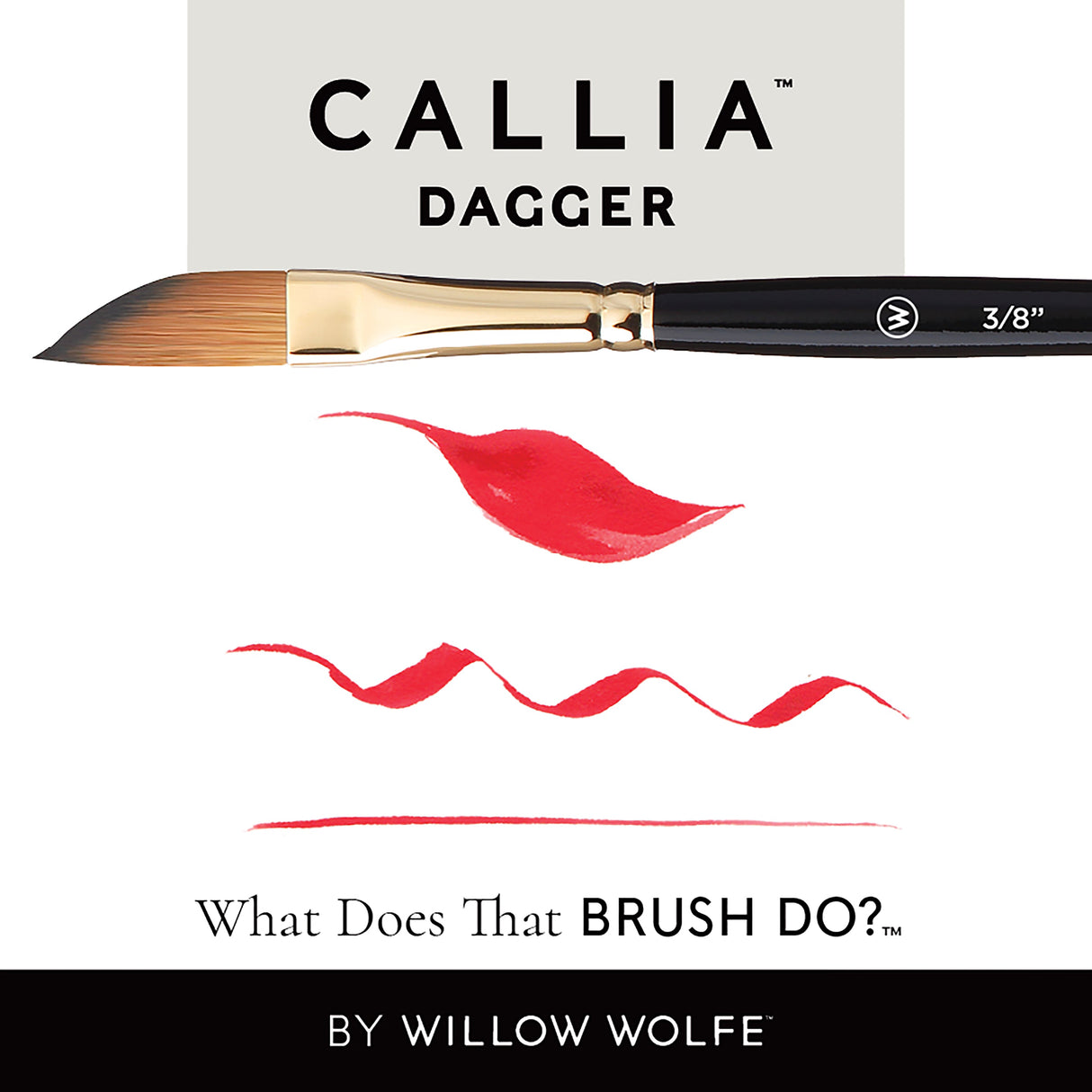 WILLOW WOLFE CALLIA Dagger 1/8