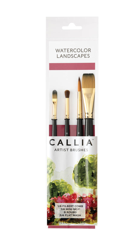 WW CALLIA Watercolor Landscapes Set