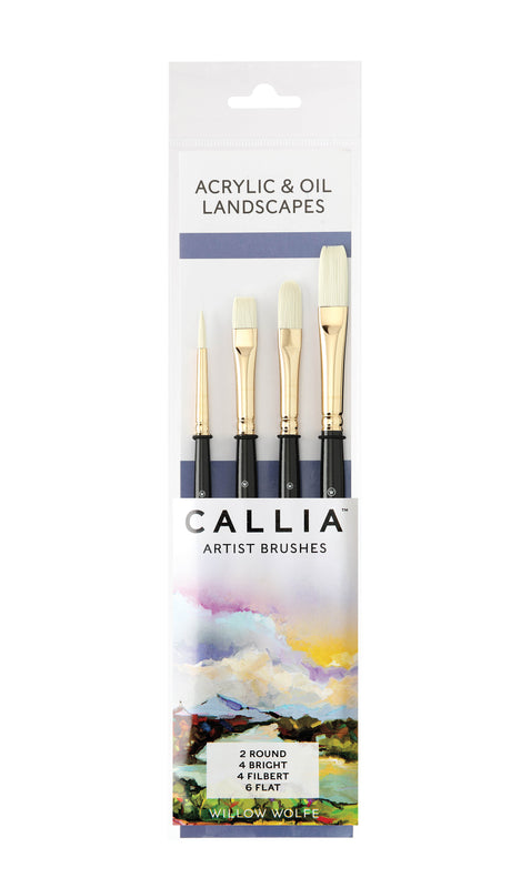 WW CALLIA Acrylic & Oil Landscapes Set