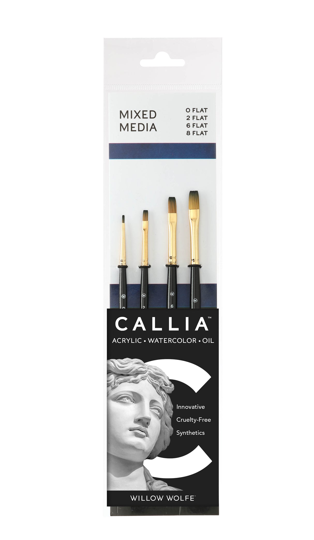 WW CALLIA Mixed Media Flat Shader Set