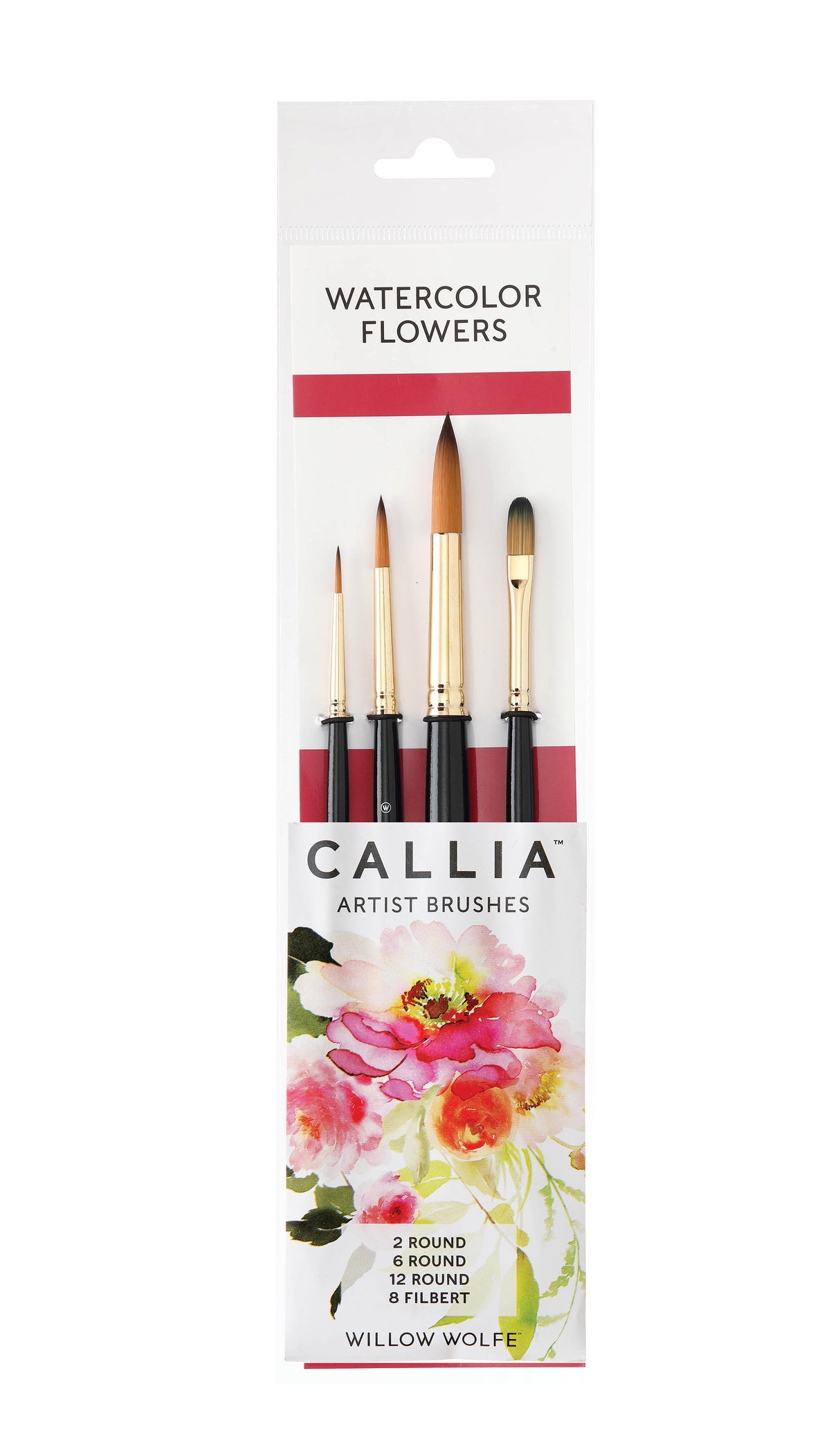 WW CALLIA Watercolor Flowers Set