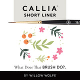 WILLOW WOLFE CALLIA Short Liner 18/0