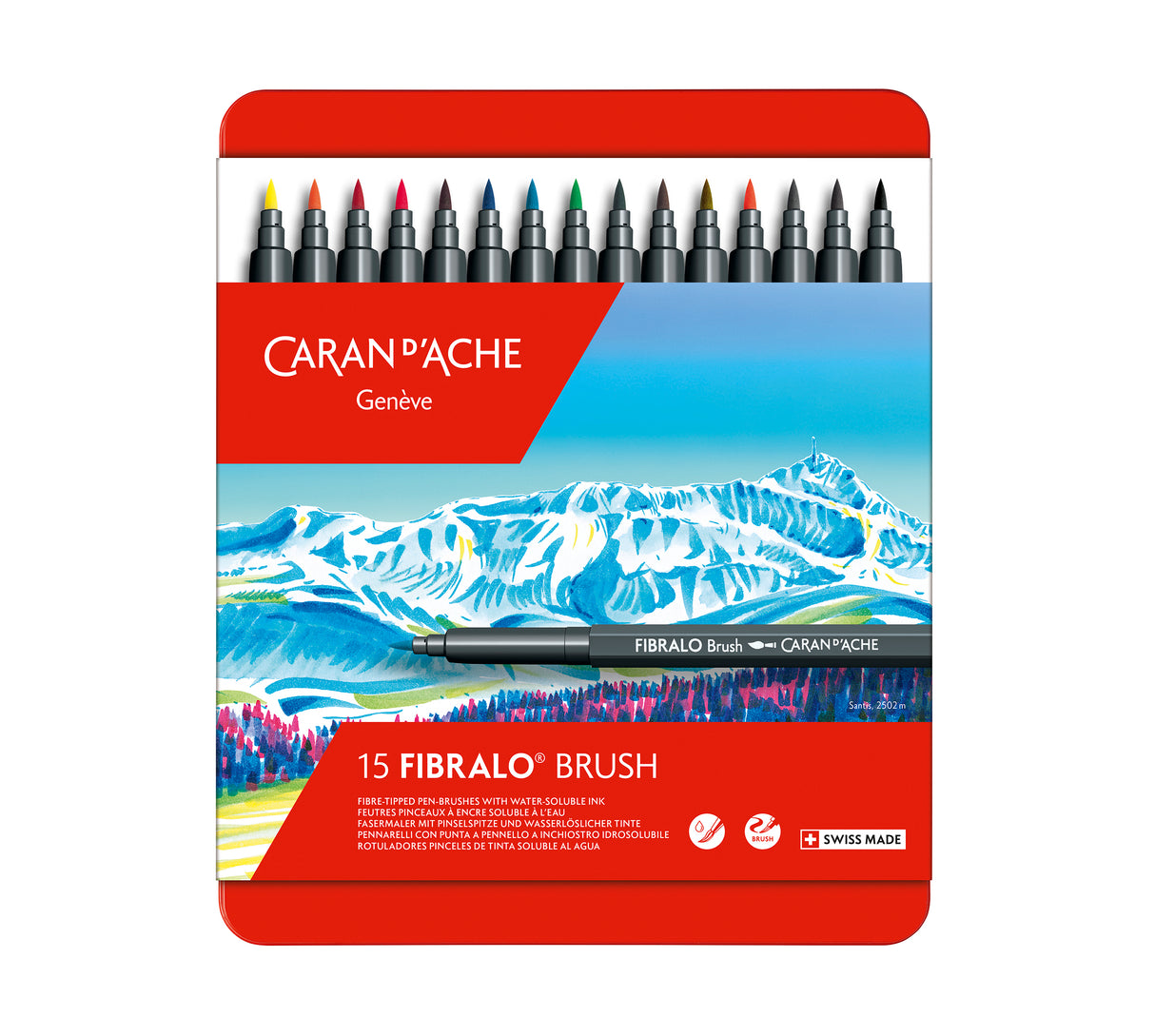 CLASSIC FIBRALO BRUSH ASSORTIMENT 15PCS