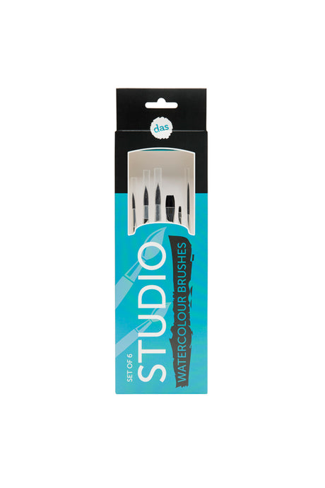 das STUDIO W/COL BRUSH SET 6