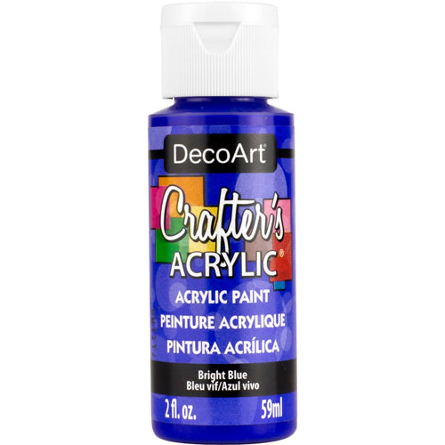 CRAFTERS ACRYLIC 2oz BRIGHT BLUE