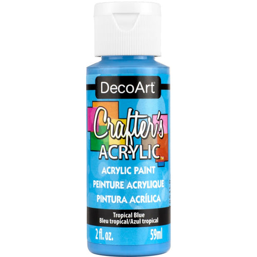 CRAFTERS ACRYLIC 2oz TROPICAL BLUE