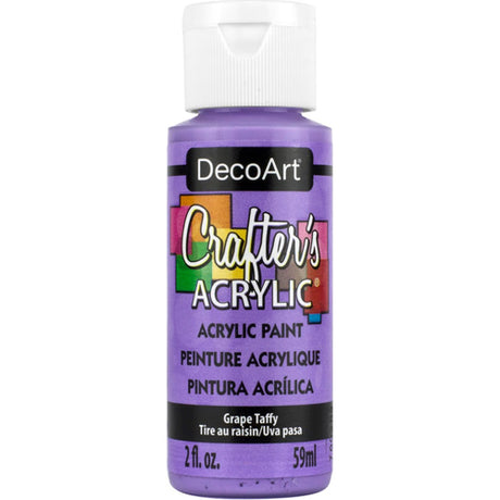 CRAFTERS ACRYLIC 2oz GRAPE TAFFY