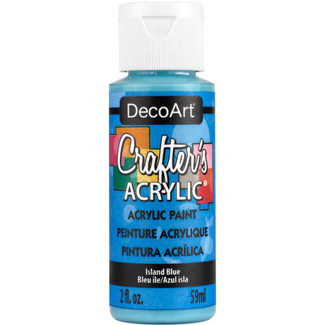 CRAFTERS ACRYLIC 2oz ISLAND BLUE