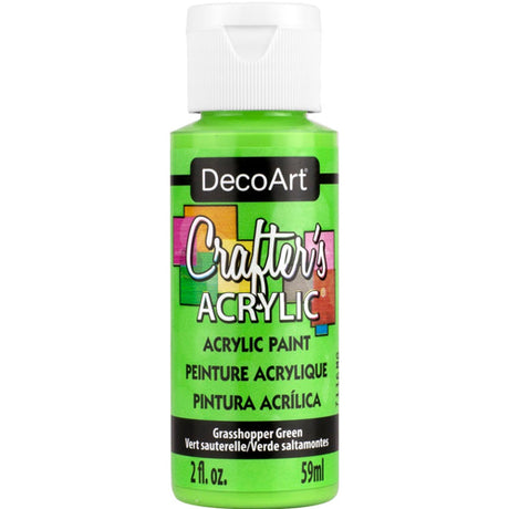 CRAFTERS ACRYLIC 2oz GRASSHOPPER GRN