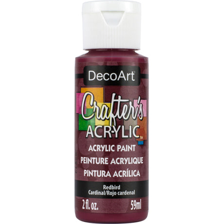 CRAFTERS ACRYLIC 2oz REDBIRD