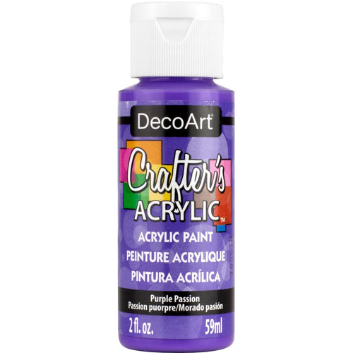 CRAFTERS ACRYLIC 2oz PURPLE PASSION