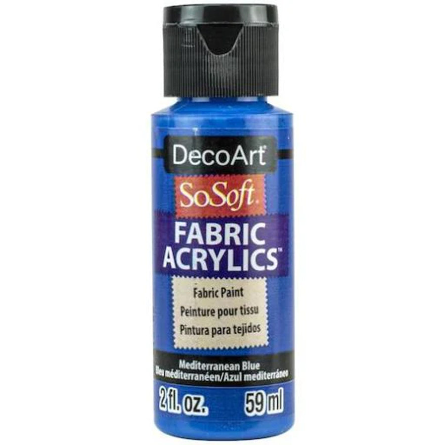 SO SOFT FABRIC ACRYLIC 2oz MEDIT.BLUE