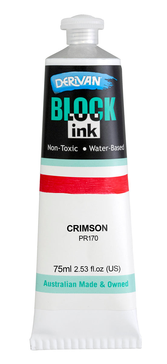 DERIVAN BLOCK INK 75ML CRIMSON