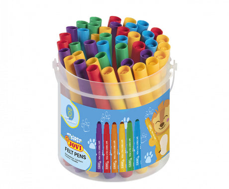 JOVI MY FIRST FELT PEN BUCKET 36's